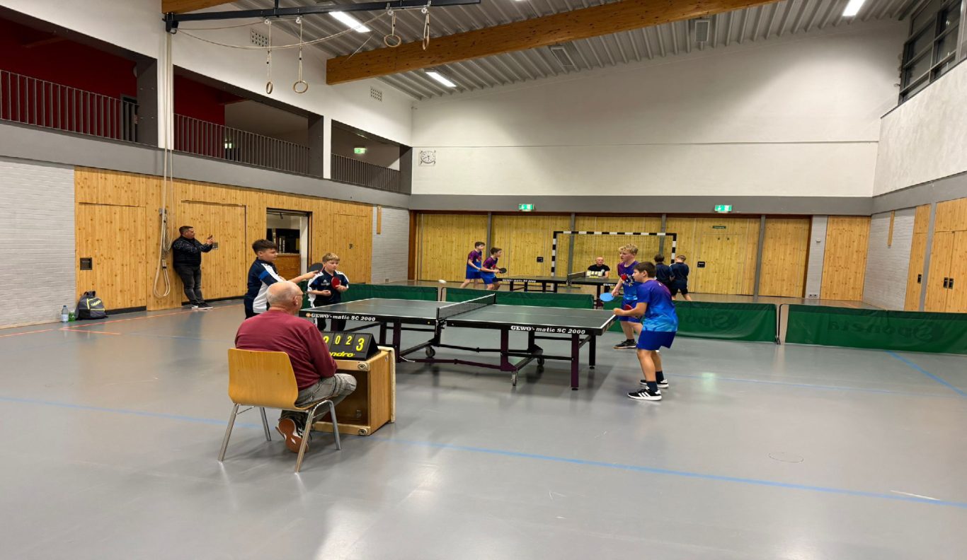 von links: J. Dippel, J. Zehender, E. Kramer, F. Niebel, M. Apel